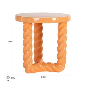 825247 - End table Rosly orange