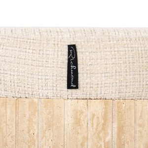 8683 - Pouffe Gallice natural beige travertine (Beige)