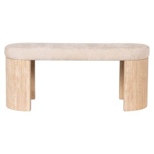 8684 - Bench Gallice natural beige travertine (Beige)