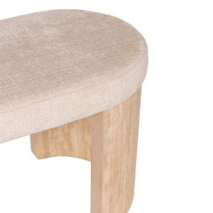 8684 - Bench Gallice natural beige travertine (Beige)