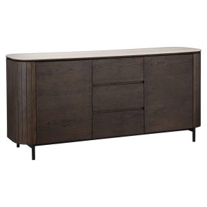 8710 - Sideboard Ritz 2-doors 3-drawers (Brown)