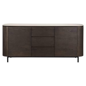 8710 - Sideboard Ritz 2-doors 3-drawers (Brown)