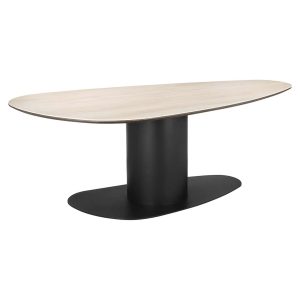 8713 - Dining table Ritz pebble 220 (Beige)