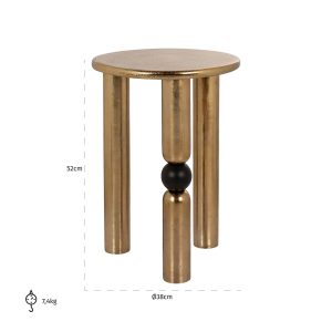 8831 - End table Marshall 38Ø