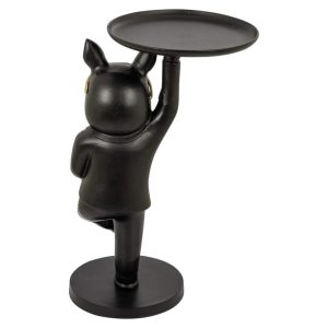 8849 - End table Bullie (Black/gold)