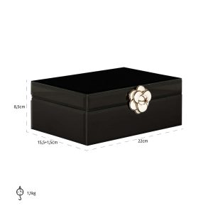 -JB-0065 - Storage box Vivy small (Black)