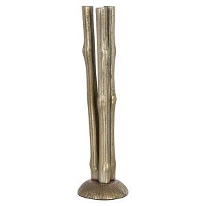 -KA-0193 - Candle holder Olly big (Brushed Gold)