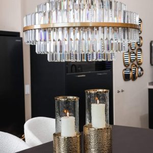 -HL-0154 - Chandelier Desire big (Brushed Gold)