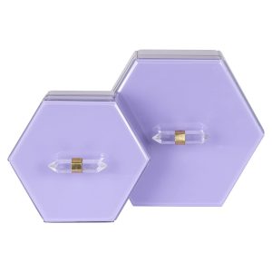 -JB-0074 - Storage box Jutta small (Purple)