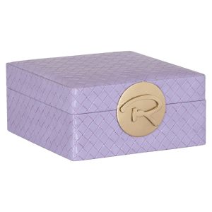 -JB-0078 - Jewellery box Joelle small (Purple)