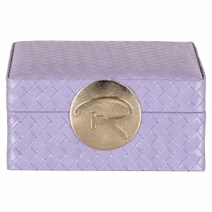 -JB-0078 - Jewellery box Joelle small (Purple)