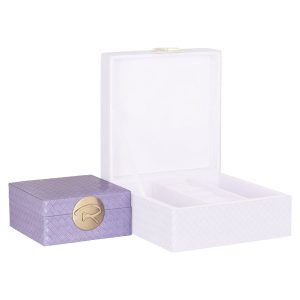 -JB-0078 - Jewellery box Joelle small (Purple)