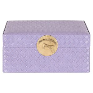 -JB-0079 - Jewellery box Joelle big (Purple)