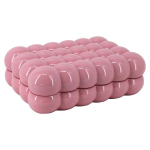 -JB-0083 - Storage box Cece pink big (Pink)