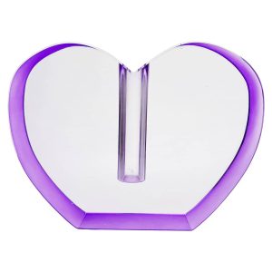 -KA-0295 - Candle holder Tanna (Purple)