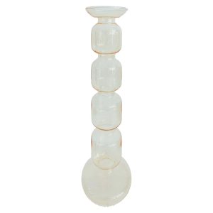 -KA-0303 - Candle holder Rabia medium (Amber)