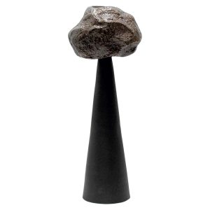 -KA-0324 - Candle holder Moira big (Black)