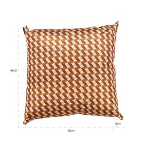 -KU-0100 - Cushion Philine 50x50 (Architect 3575 Brique Donna BT24508)