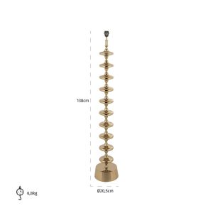 -LB-0177 - Floor lamp Jane gold (Gold)