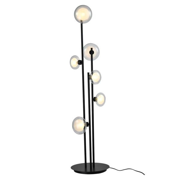 -LB-0186 - Floor lamp Luva black (Black)