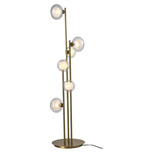 -LB-0187 - Floor lamp Luva brass (Brushed Gold)