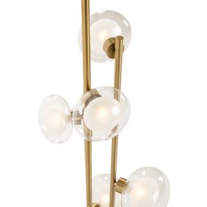 -LB-0187 - Floor lamp Luva brass (Brushed Gold)