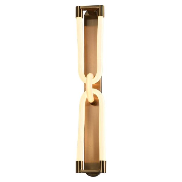 -ML-0031 - Wall lamp Lysa (Brushed Gold)