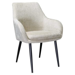 S4472 BEIGE CHENILLE - Chair Chrissy beige chenille (Niagara 902 beige)