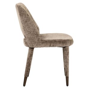 S4486 FR STONE CHENILLE - Chair Cecilia stone chenille fire retardant (Niagara 104 Stone Chenille)