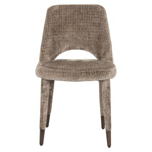 S4486 FR STONE CHENILLE - Chair Cecilia stone chenille fire retardant (Niagara 104 Stone Chenille)