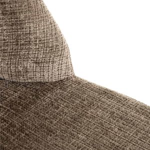 S4486 FR STONE CHENILLE - Chair Cecilia stone chenille fire retardant (Niagara 104 Stone Chenille)