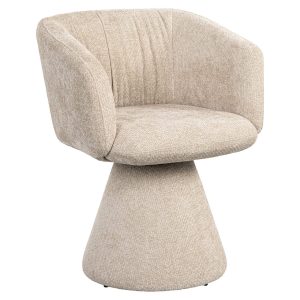 S4624 CREAM UNICORN - Swivel chair Madeline cream unicorn (Unicorn 11 cream)