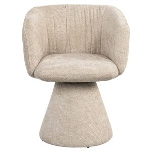 S4624 CREAM UNICORN - Swivel chair Madeline cream unicorn (Unicorn 11 cream)