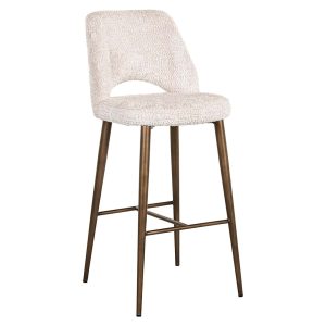 S4627 LOVELY CREAM - Bar stool Delphine lovely cream (Be Lovely 11 Cream)