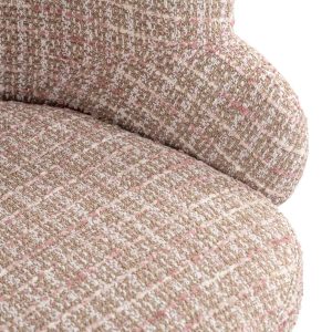 S4629 TRENDY ROSE - Swivel chair Kayla trendy rose (Be trendy 1673 rose)