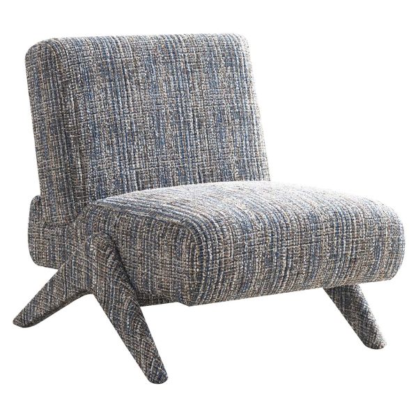 S4764 BLUE COCO - Lounge chair Lexi blue coco (Blue coco)