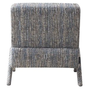 S4764 BLUE COCO - Lounge chair Lexi blue coco (Blue coco)