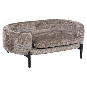 S4900 STONE CHENILLE - Pet bed Dolly stone chenille (Niagara 104 Stone Chenille)