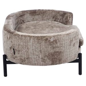 S4900 STONE CHENILLE - Pet bed Dolly stone chenille (Niagara 104 Stone Chenille)