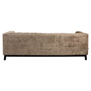 S5141 FR STONE CHENILLE - Sofa Beaudy stone chenille fire retardant (Niagara 104 Stone Chenille)