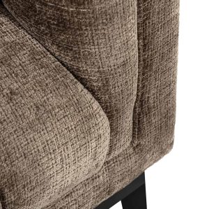 S5141 FR STONE CHENILLE - Sofa Beaudy stone chenille fire retardant (Niagara 104 Stone Chenille)