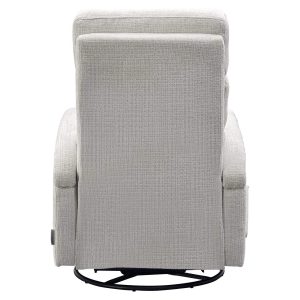 S5166 BEIGE CHENILLE - Swivel relax chair Denvi beige chenille (Niagara 902 beige)