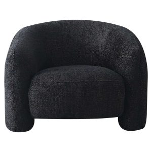 S5168 LOVELY BLACK - Lounge chair Milania lovely black (Be Lovely 17 Black)