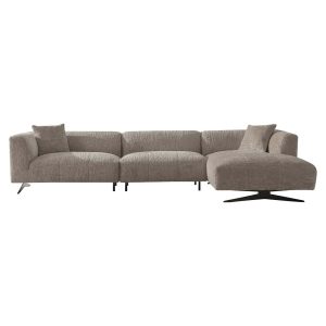 S5171 LOVELY BEIGE - Sofa Hoxton 3-seater + lounge right (Be Lovely 170 Beige)