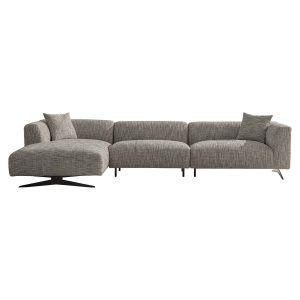 S5172 TRENDY NATURE - Sofa Hoxton 3-seater + lounge left (Be Trendy 01 Nature)