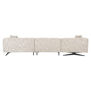 S5172 TRENDY NATURE - Sofa Hoxton 3-seater + lounge left (Be Trendy 01 Nature)