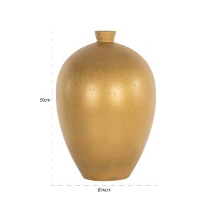 -VA-0348 - Vase Shirley (Gold)