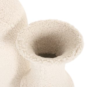 -VA-0349 - Vase Fluffy small (White)