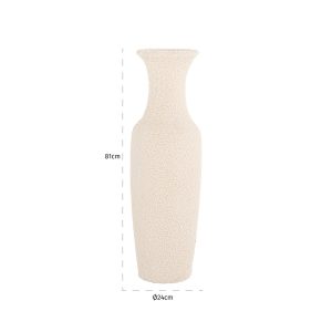 -VA-0349 - Vase Fluffy small (White)