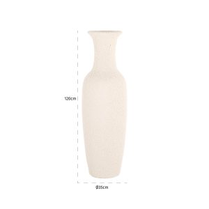 -VA-0350 - Vase Fluffy big (White)